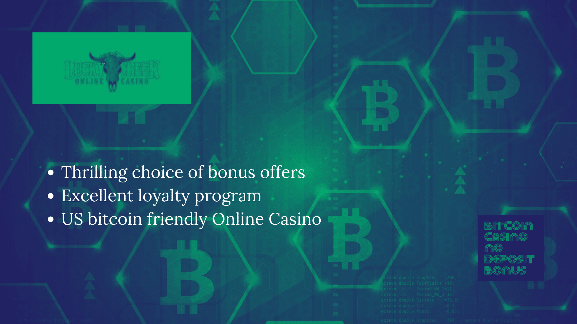 You are currently viewing Lucky Creek Bitcoin Casino Promos, Reviews & Ratings