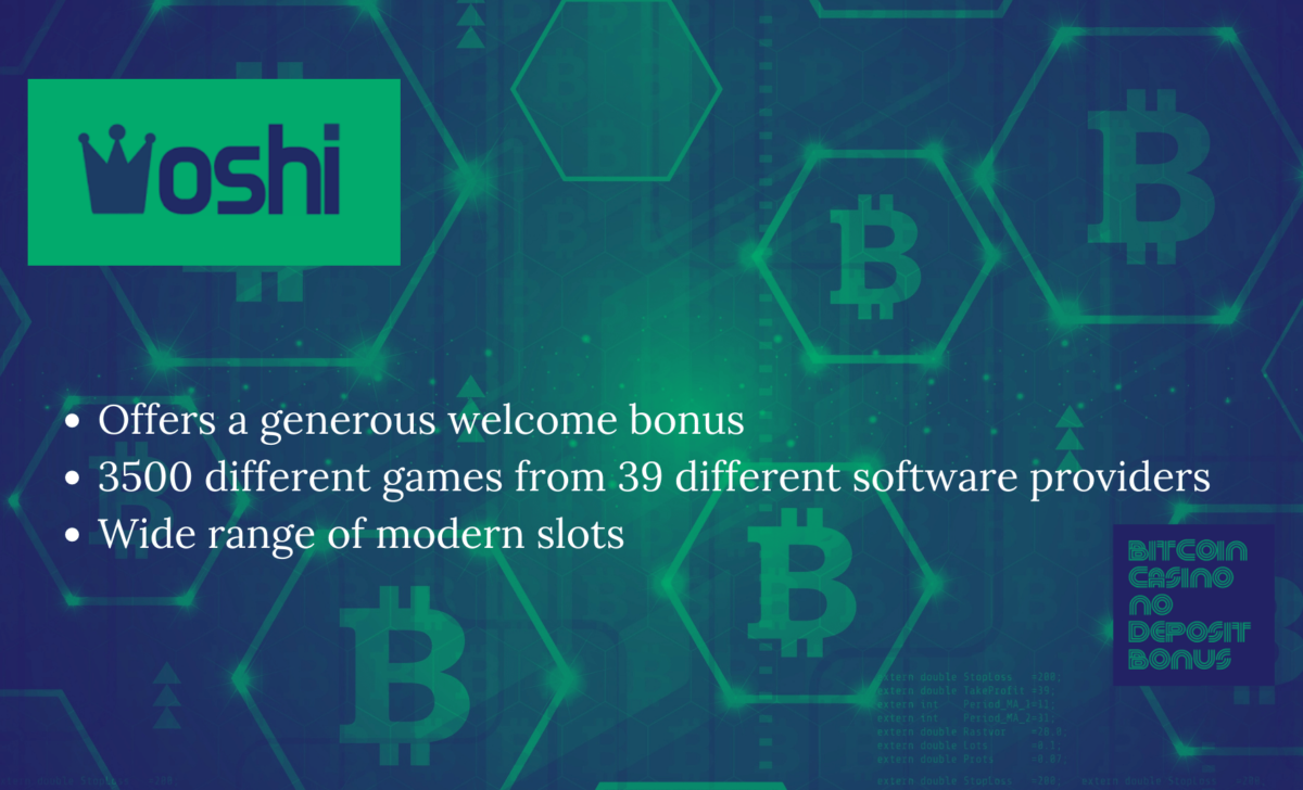 Oshi Bitcoin Casino Promos, Reviews & Ratings