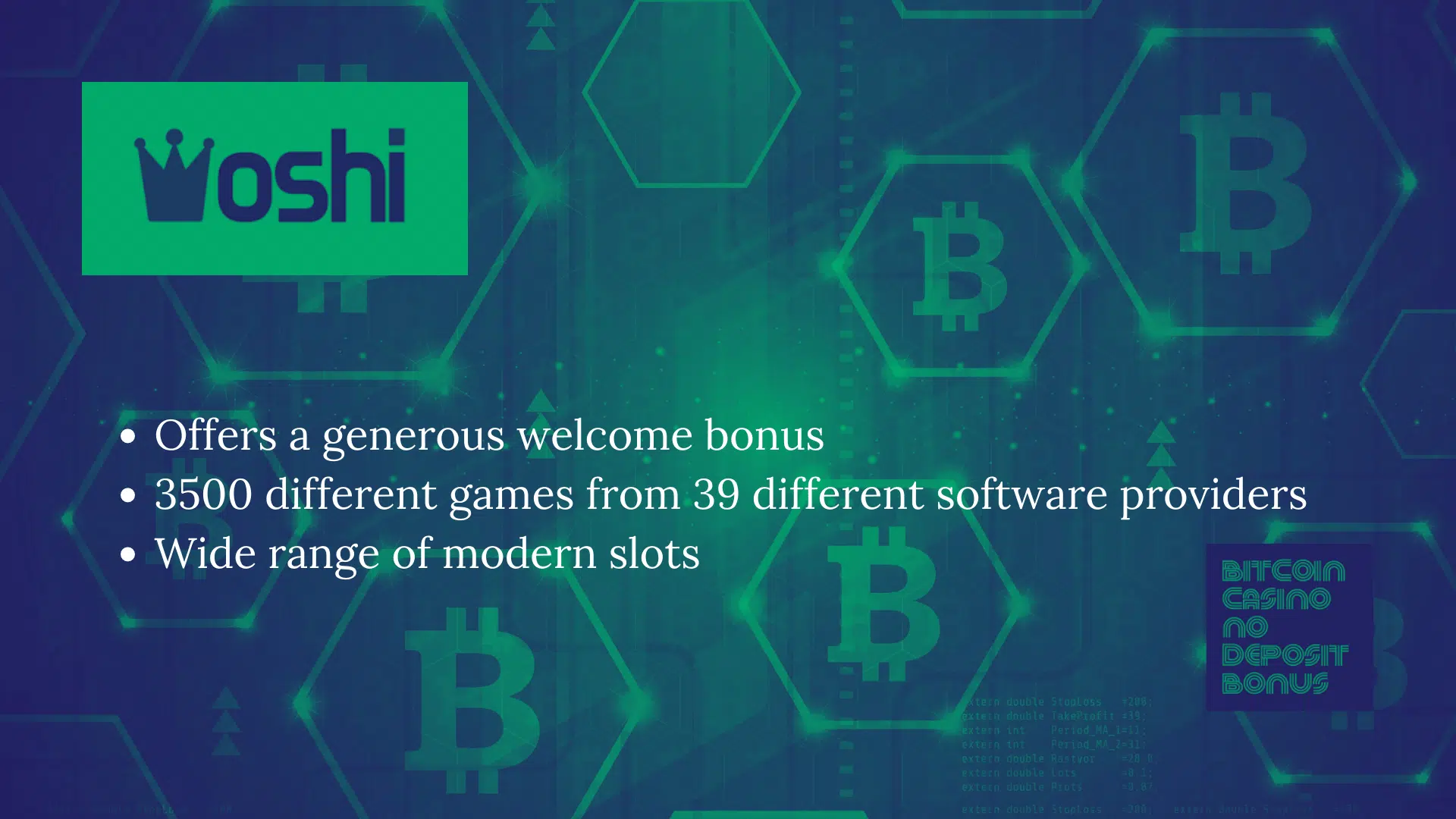 You are currently viewing Oshi Bitcoin Casino Promos, Reviews & Ratings