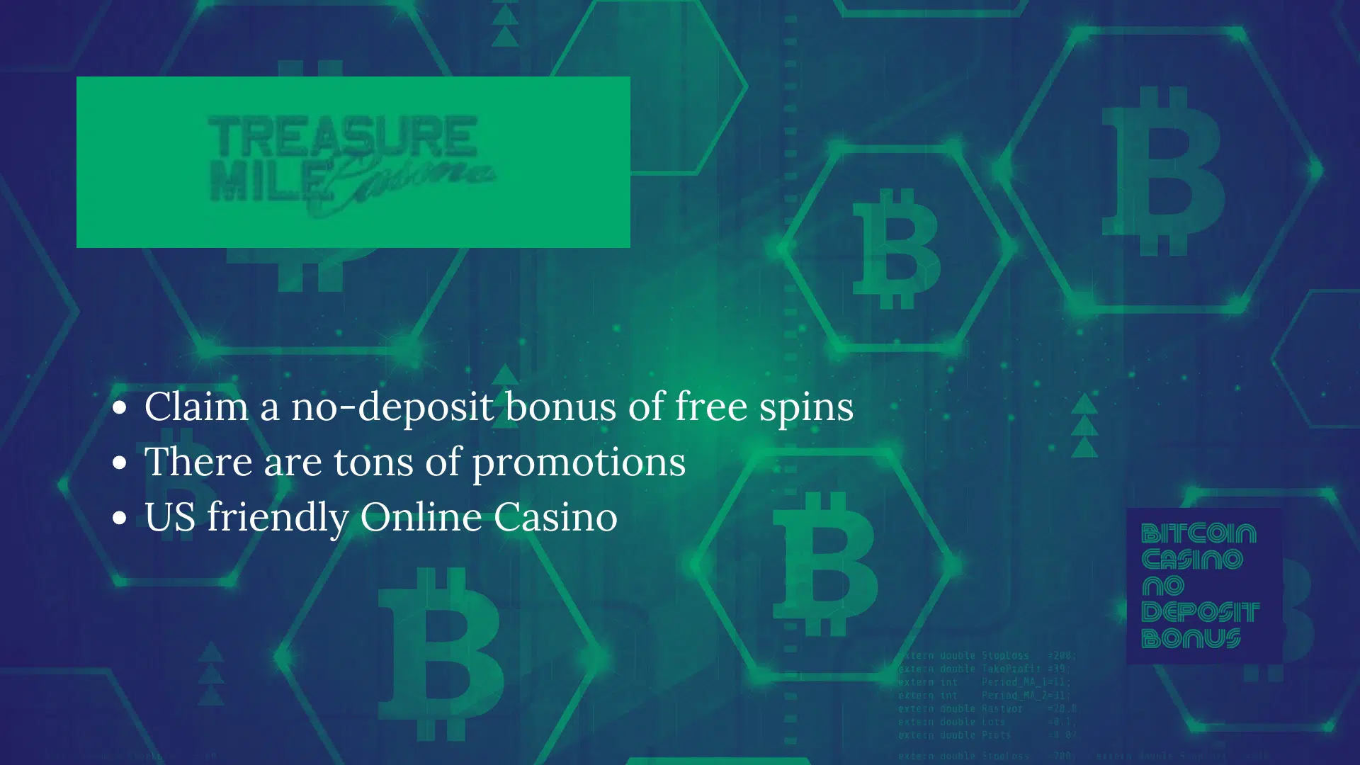 You are currently viewing Treasure Mile Bitcoin Casino Promos, Reviews & Ratings