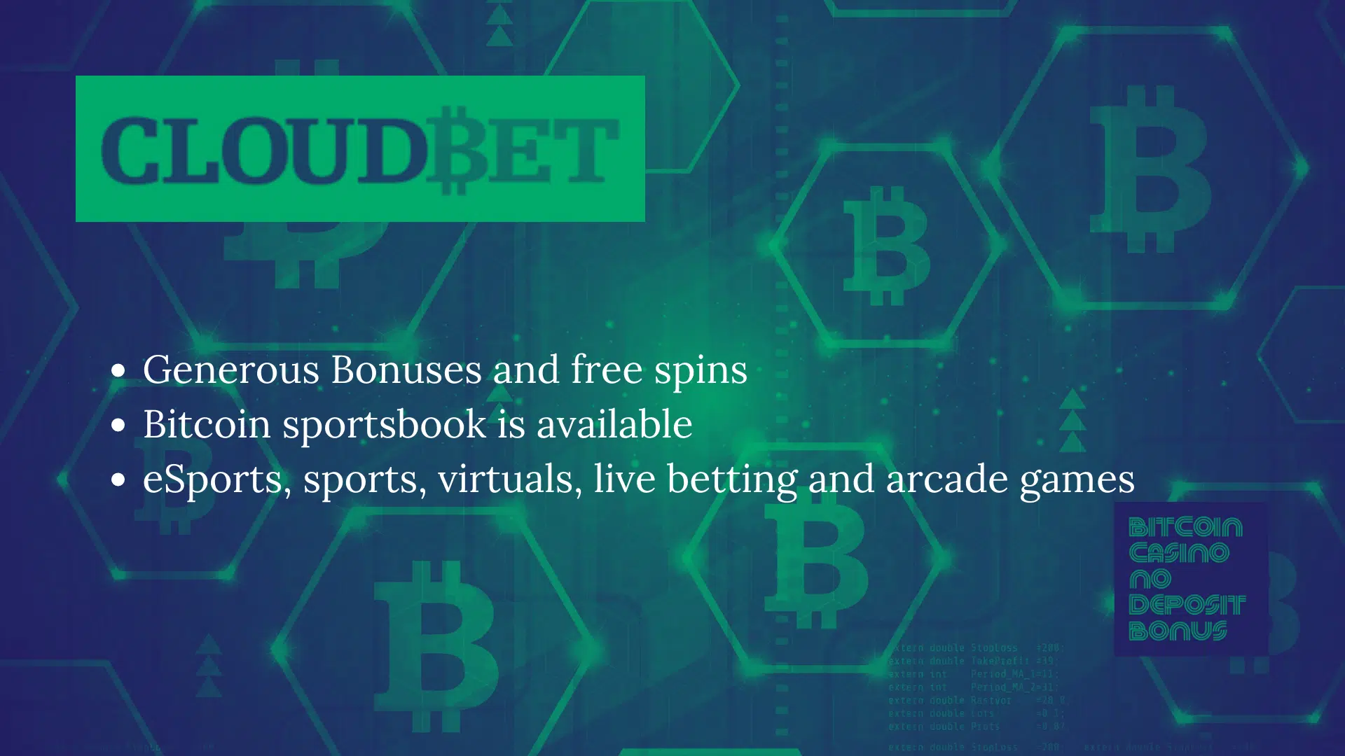 You are currently viewing Cloudbet Casino And Sportsbook Promos, Reviews & Ratings