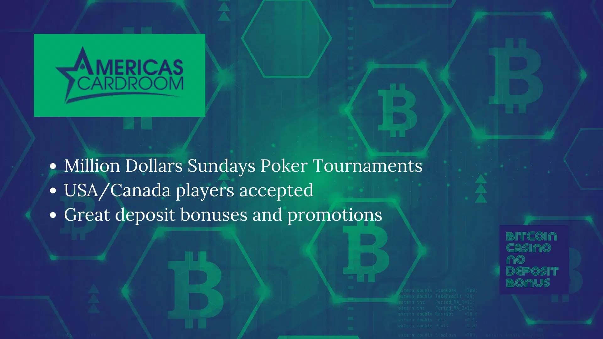You are currently viewing Americas Cardroom Bitcoin Poker Promos, Reviews & Ratings