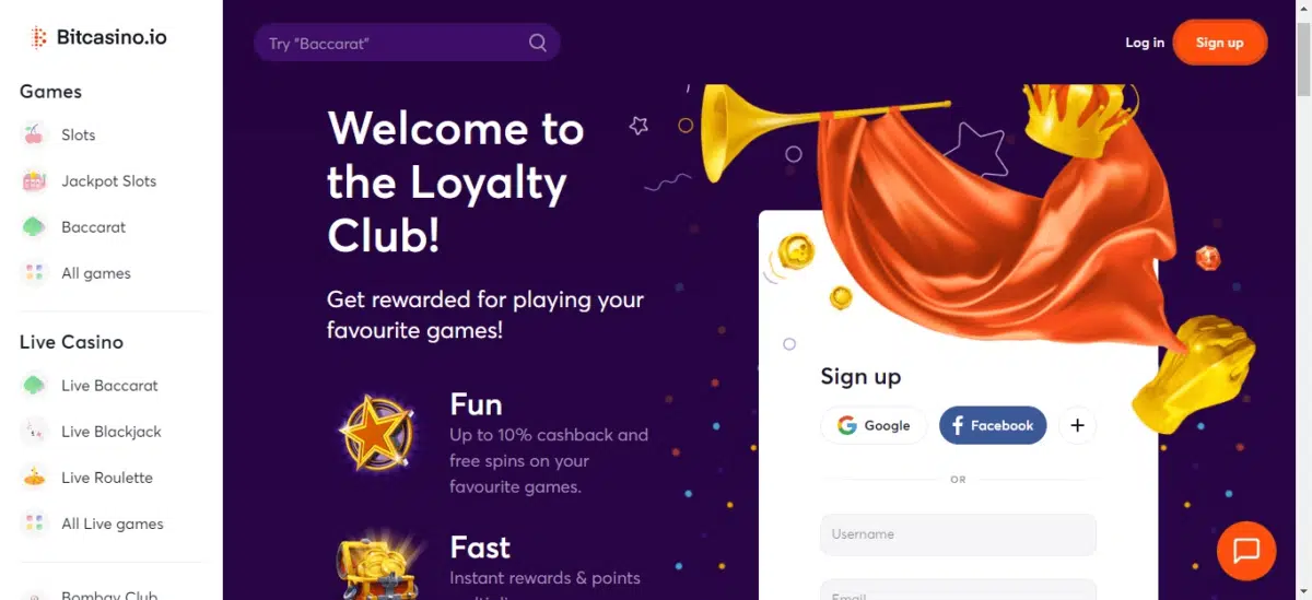 BitCasino Loyalty Program