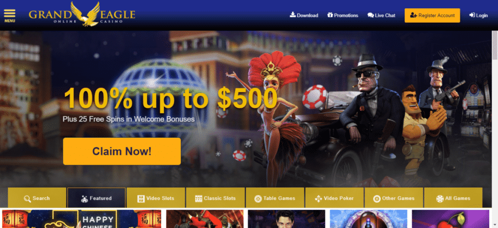 Grand Eagle Casino No Deposit Bonus Codes June 2017