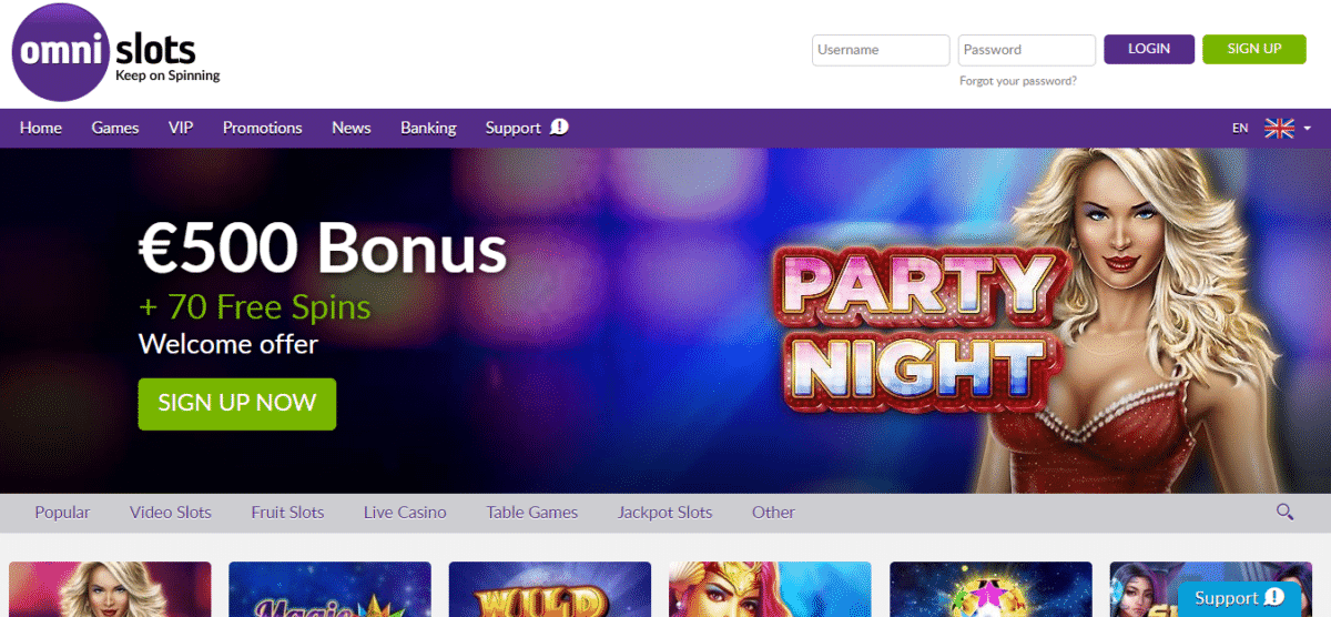 Omni Slots No Deposit Bonus 2018