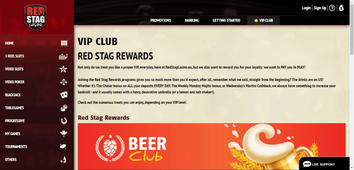 Red Stag No Deposit Bonus Code