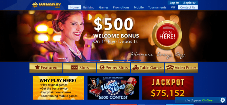 Read more about the article Win A Day Casino No Deposit Bonus Codes May 2022 – Winadaycasino.eu Coupons