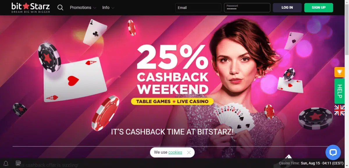 Bitstarz Cashback Bonus Code