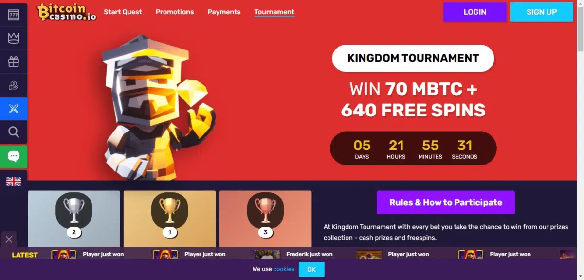 Bitcoin Casino Tournaments