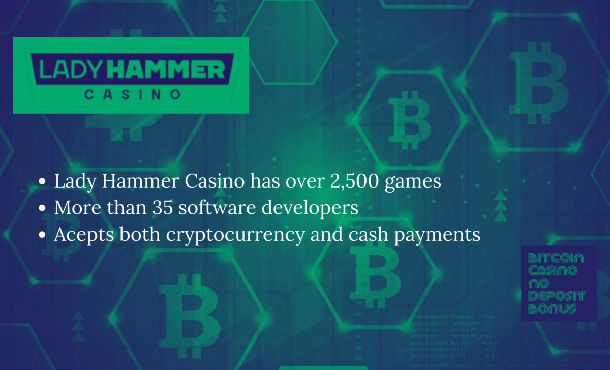 Lady Hammer Casino Promo Codes – Ladyhammercasino.com Free Spins Bonus