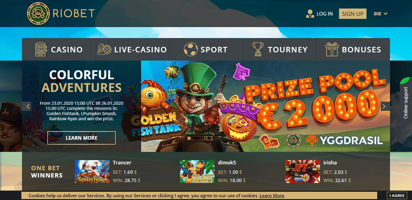 You are currently viewing RioBet Casino Promo Codes – RioBet.com Free Spins Bonus