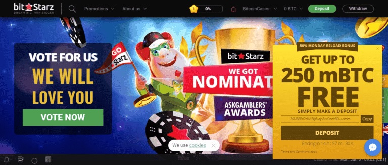 Read more about the article BitStarz Casino Promos, Reviews & Ratings