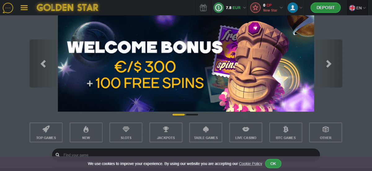 GoldenStar Casino Promos