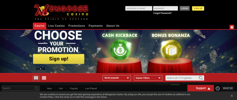 Read more about the article Mongoose Casino Promos, Reviews & Ratings