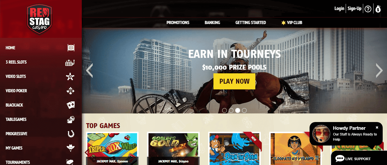 You are currently viewing Red Stag Bitcoin Casino Promos, Reviews & Ratings