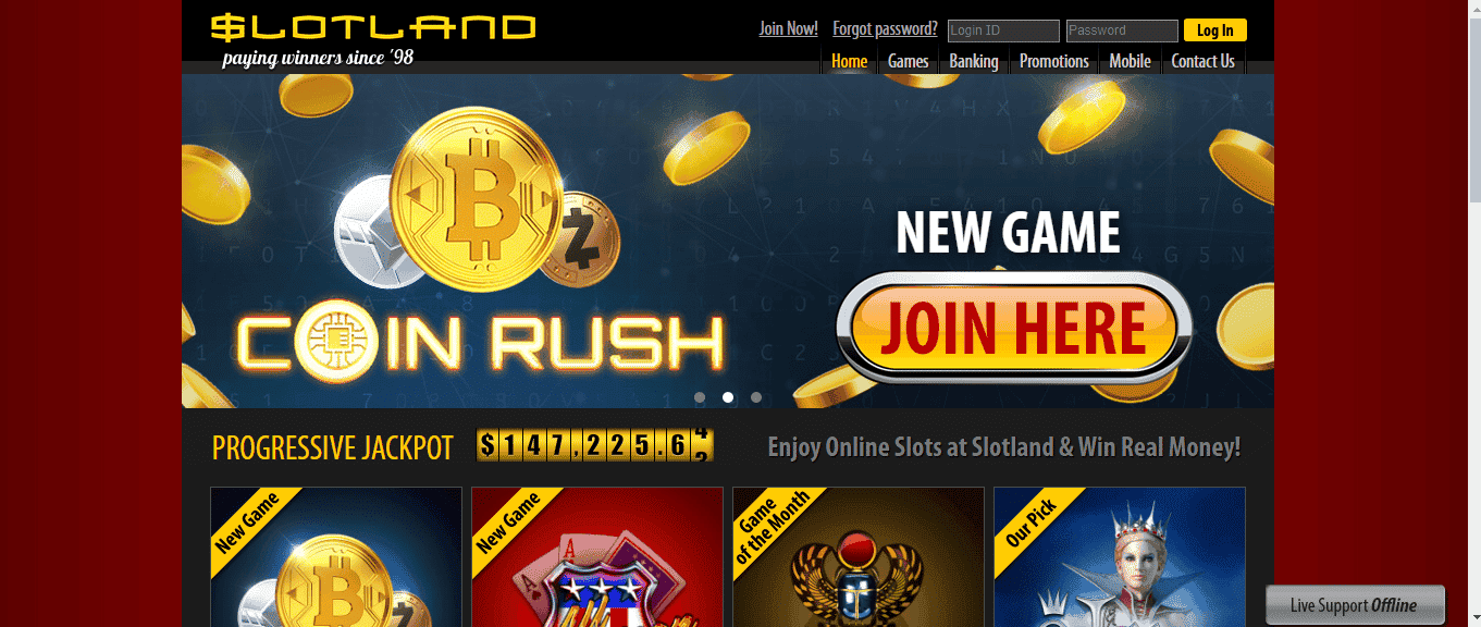 You are currently viewing Slotland Casino Promos, Reviews & Ratings