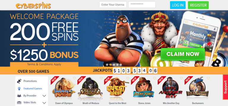 Read more about the article CyberSpins Free Bonus Codes – CyberSpins.com Promos May 2022