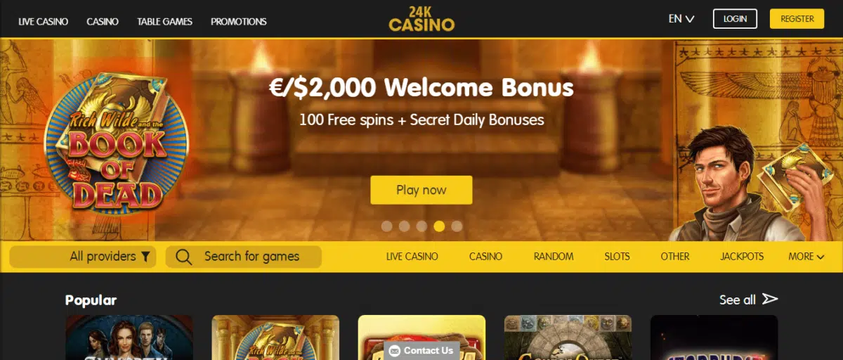 24k Casino Promo Code