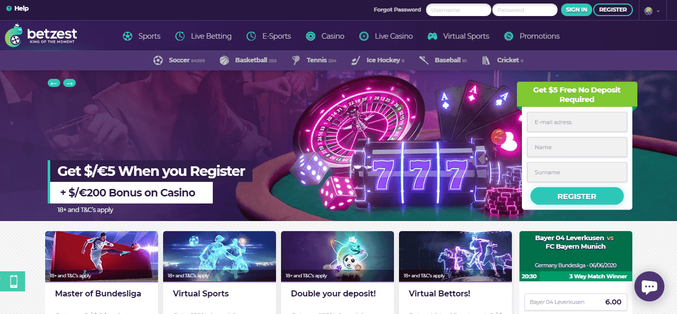 You are currently viewing Betzest Casino Promo Codes – Betzest.com Free Bonus December 2021
