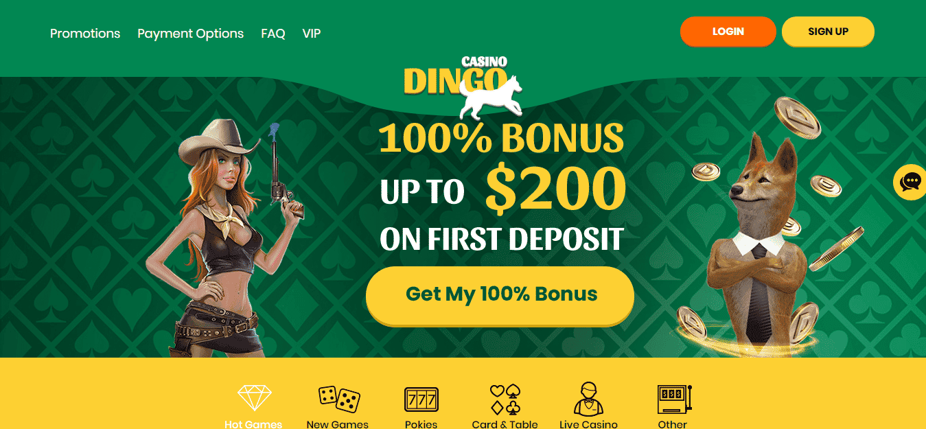 You are currently viewing Casino Dingo Bonus Codes – CasinoDingo.com Free Spins December 2021