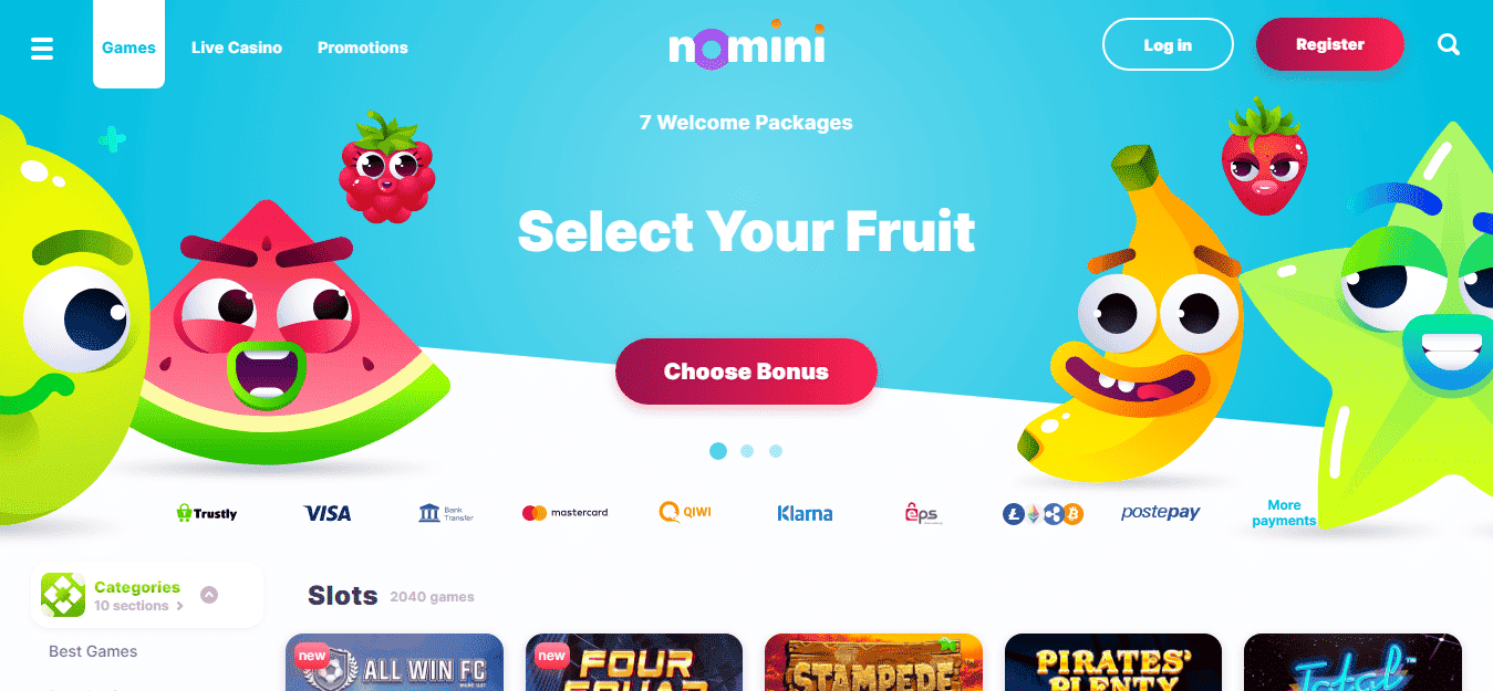 You are currently viewing Nomini Casino Promo Codes – Nomini.com Free Bonuses May 2022