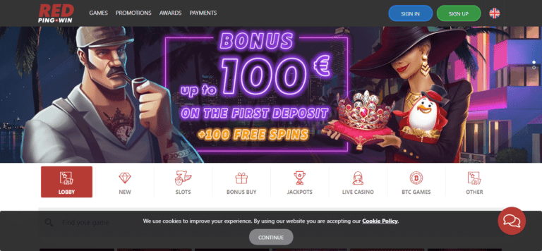 Read more about the article Red PingWin Casino Bonus Codes – Redping.win Free Spins December 2021