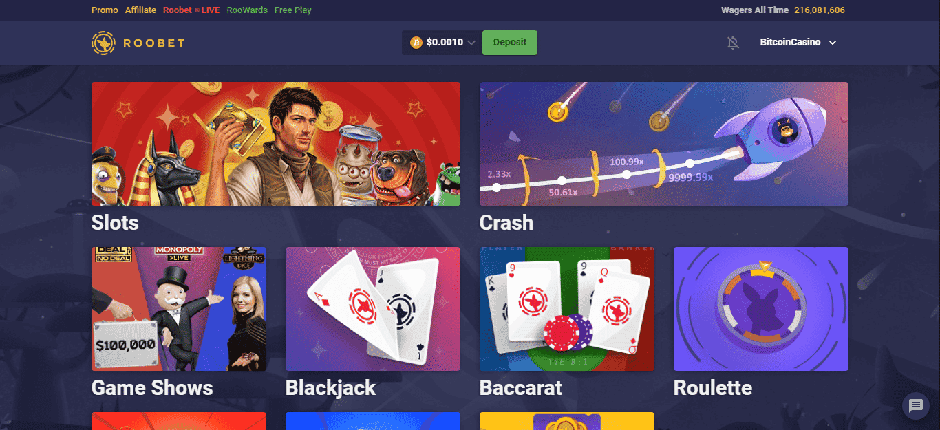 You are currently viewing Roobet Casino Bonus Codes – Roobet.com Free Spins December 2021