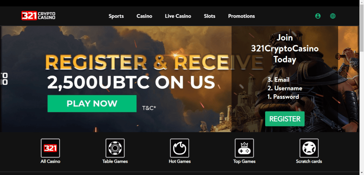 321 crypto casino no deposit bonus