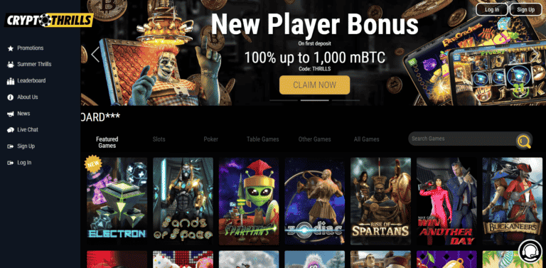 Read more about the article Crypto Thrills Promo Codes – CryptoThrills.io Free Spins May 2022