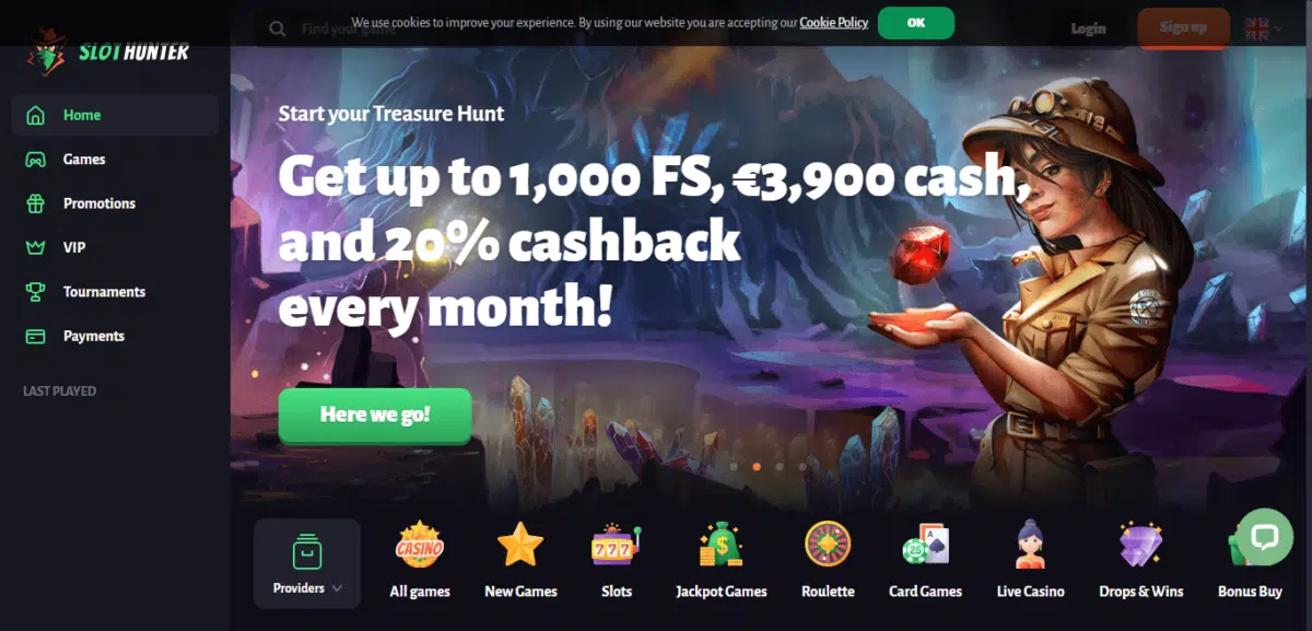 Slot Hunter Free Bonus