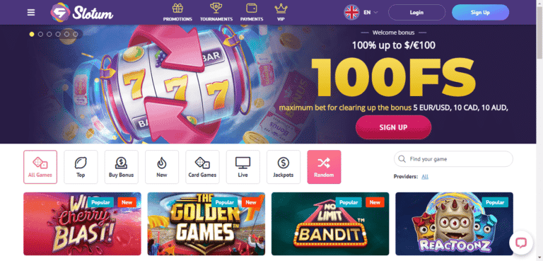 Read more about the article Slotum Casino Promo Codes – Slotum.com Free Spins December 2021