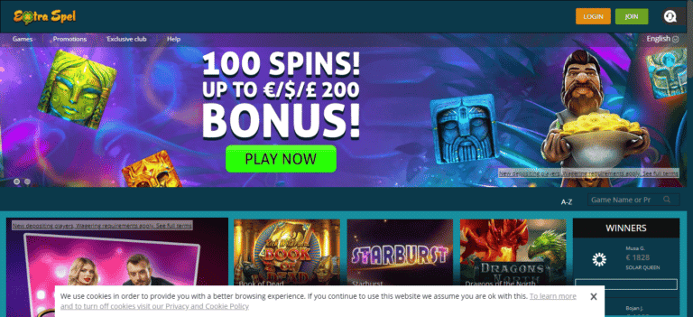 Read more about the article Extraspel Casino Bonus Codes – Extraspel.com Free Spins May 2022