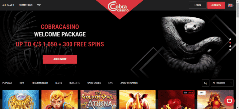 Read more about the article Cobra Casino Bonus Codes – CobraCasino.com Free Spins May 2022