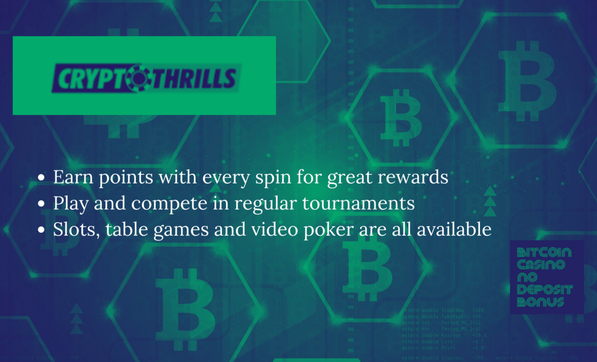 CryptoThrills Casino Promos, Review & Rating