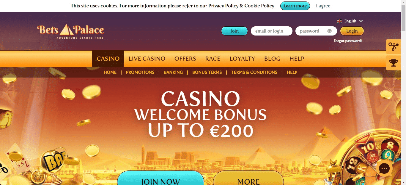 You are currently viewing BetsPalace Free Bonus Codes – BetsPalace.com Free Spins May 2022