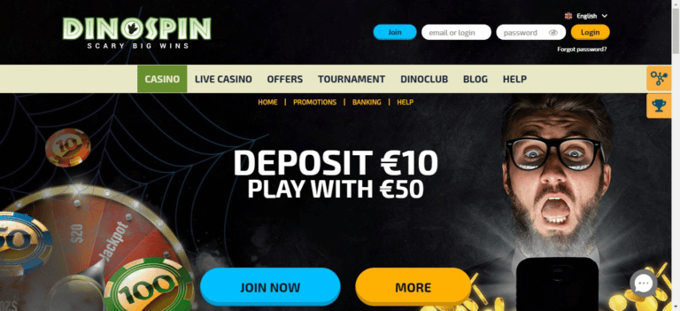 Read more about the article Dinospin Casino Bonus Codes – Dinospin.com Free Spins May 2022