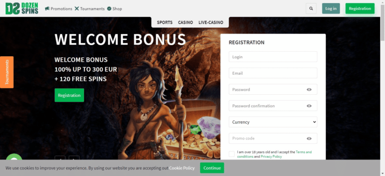 Read more about the article DozenSpins Casino Bonus Codes – Dozenspins.com Free Spins May 2022