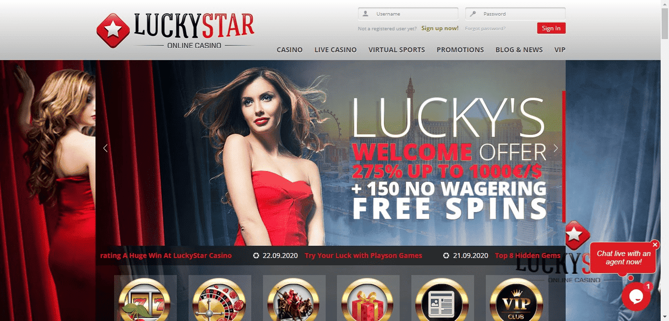 You are currently viewing Lucky Star Casino Promo Codes – Luckystar.io Free Spins December 2021
