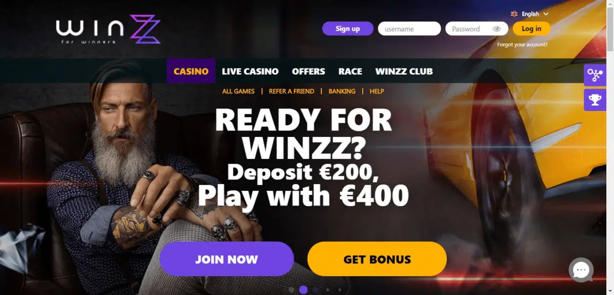 Winzz Free Bonus