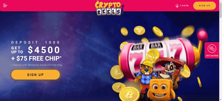 Read more about the article Crypto Reels Casino Bonus Codes – CryptoReels.com Free Spins May 2022