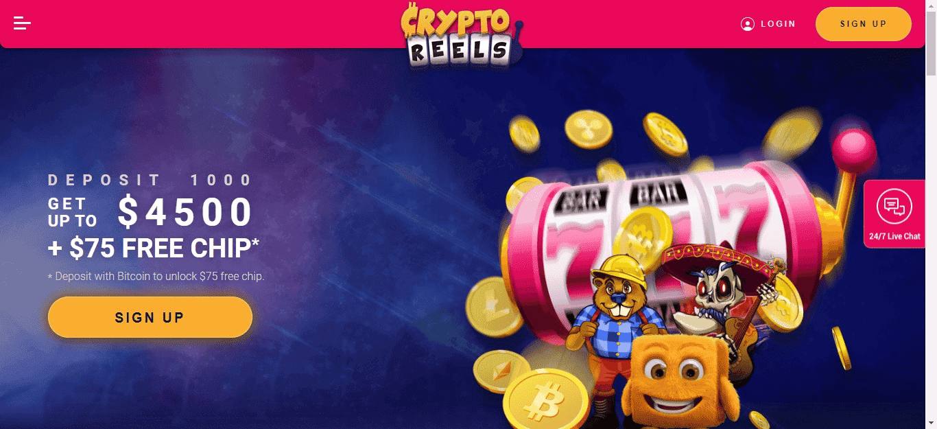 You are currently viewing Crypto Reels Casino Bonus Codes – CryptoReels.com Free Spins December 2021