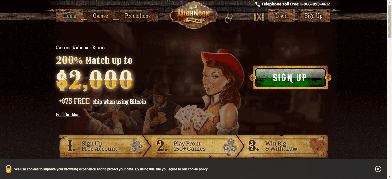 You are currently viewing High Noon Casino Promo Codes – Highnooncasino.com Free Chips December 2021