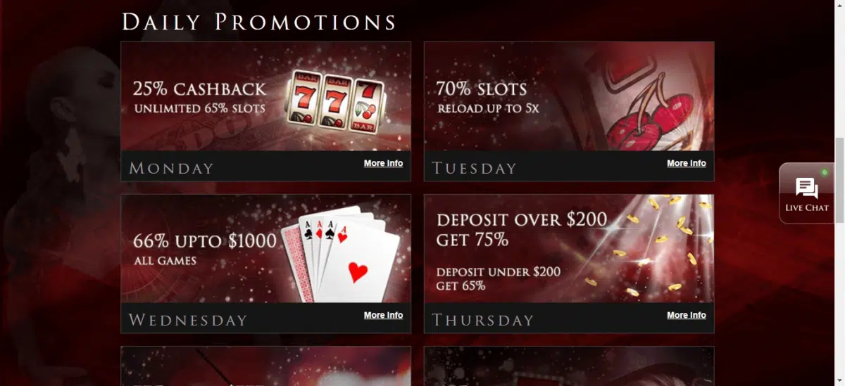 Lucky Red Casino Free Bonus