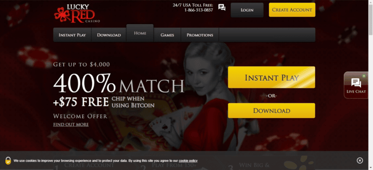 Read more about the article Lucky Red Casino Promo Codes – Luckyredcasino.com – Free Spins December 2021