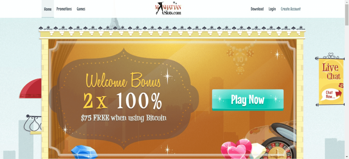 Manhattan Slots Free Spins