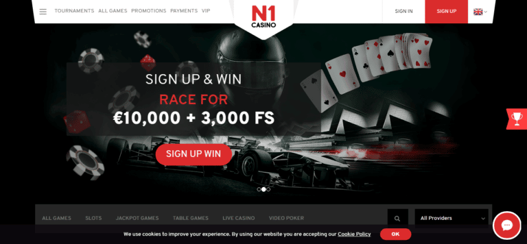 Read more about the article N1 Casino Promo Codes – N1Casino.com Free Spins Bonus