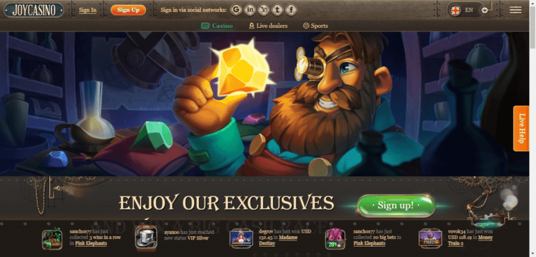 Read more about the article Joy Casino Promo Codes – JoyCasino.com Free Spins May 2022
