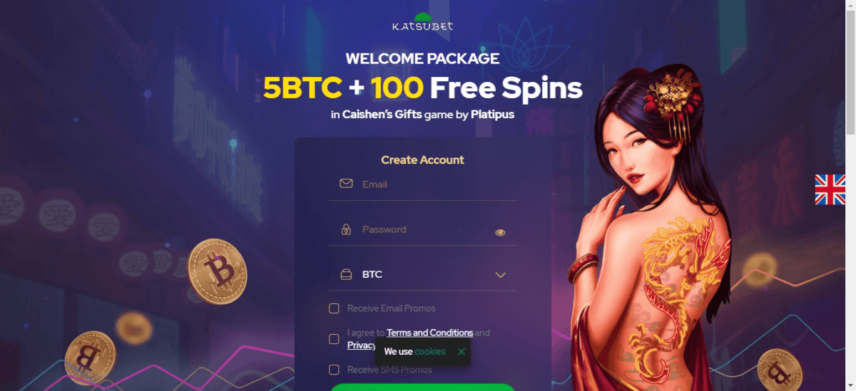 KatsuBet Free Spins Bonus