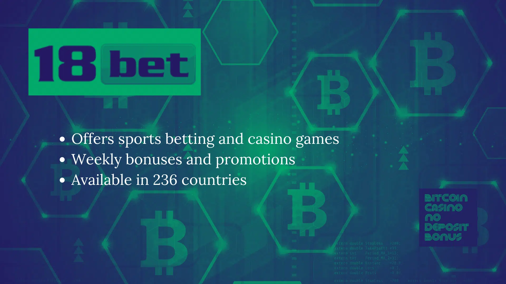 You are currently viewing 18Bet Casino Promo Codes – 18Bet.com Free Spins December 2022