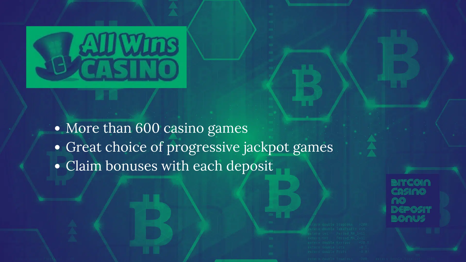 You are currently viewing All Wins Casino Promo Codes – Allwinscasino.com Free Spins December 2022